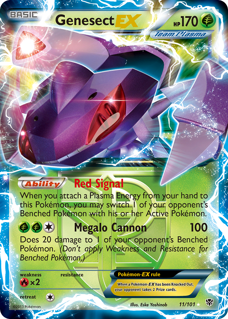 Genesect EX (11/101) [Black & White: Plasma Blast] | Cracking-Singles