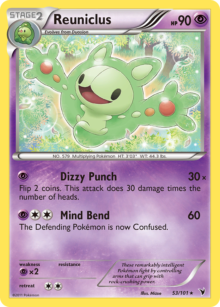 Reuniclus (53/101) [Black & White: Noble Victories] | Cracking-Singles