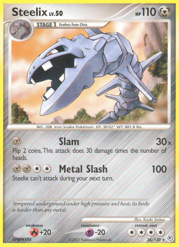 Steelix (38/130) [Diamond & Pearl: Base Set] | Cracking-Singles