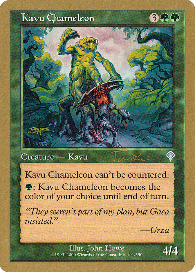 Kavu Chameleon (Jan Tomcani) [World Championship Decks 2001] | Cracking-Singles