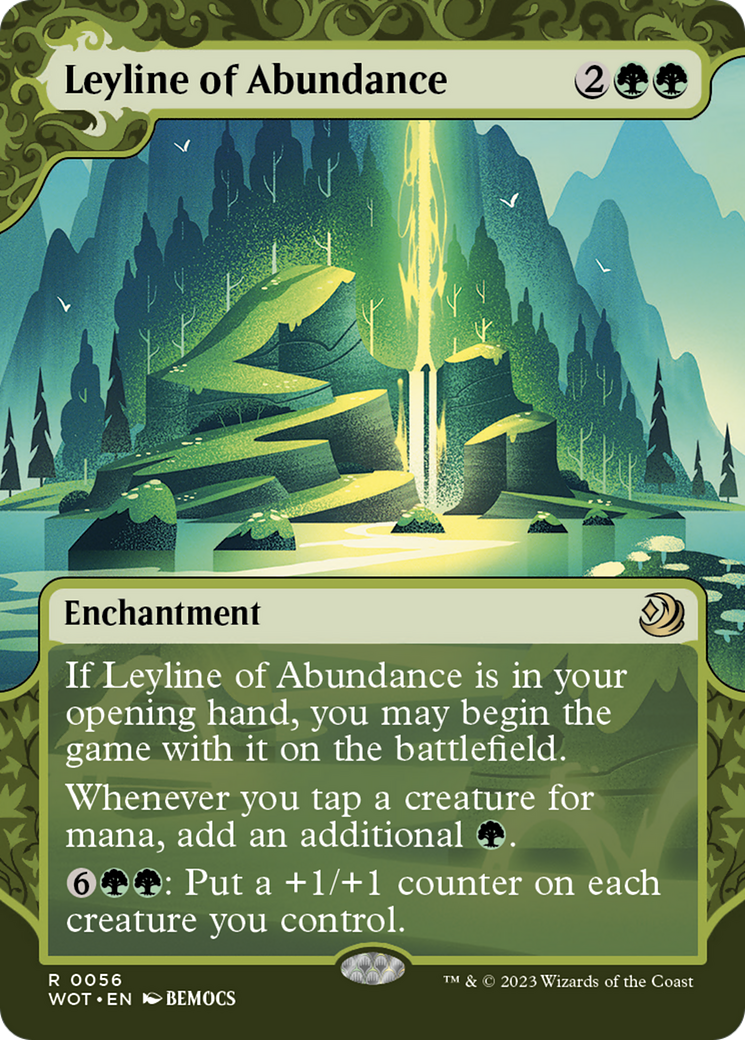 Leyline of Abundance [Wilds of Eldraine: Enchanting Tales] | Cracking-Singles