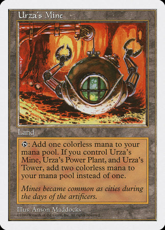 Urza's Mine [Fifth Edition] | Cracking-Singles