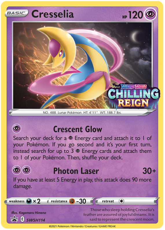 Cresselia (SWSH114) [Sword & Shield: Black Star Promos] | Cracking-Singles