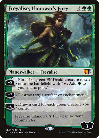 Freyalise, Llanowar's Fury [Commander 2014] | Cracking-Singles