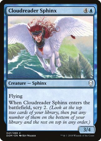 Cloudreader Sphinx [Dominaria] | Cracking-Singles