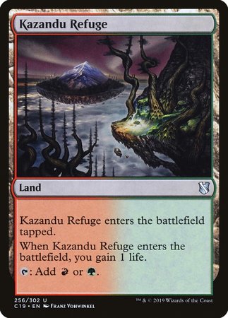 Kazandu Refuge [Commander 2019] | Cracking-Singles