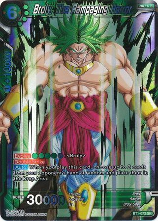 Broly, The Rampaging Horror [BT1-073] | Cracking-Singles