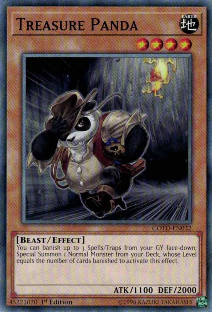 Treasure Panda [COTD-EN032] Common | Cracking-Singles