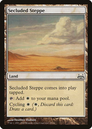 Secluded Steppe [Duel Decks: Divine vs. Demonic] | Cracking-Singles