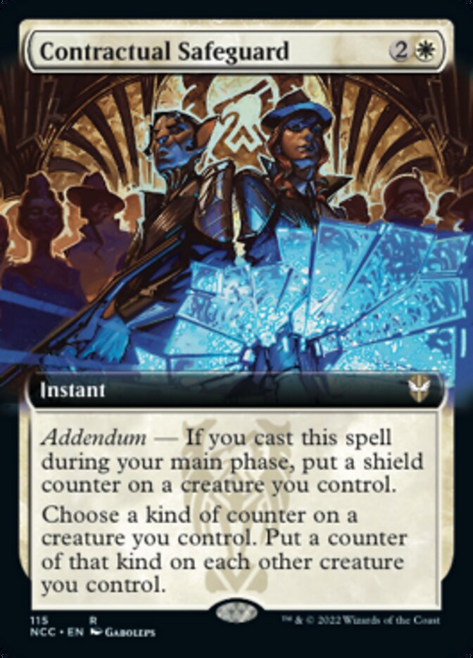 Contractual Safeguard (Extended Art) [Streets of New Capenna Commander] | Cracking-Singles