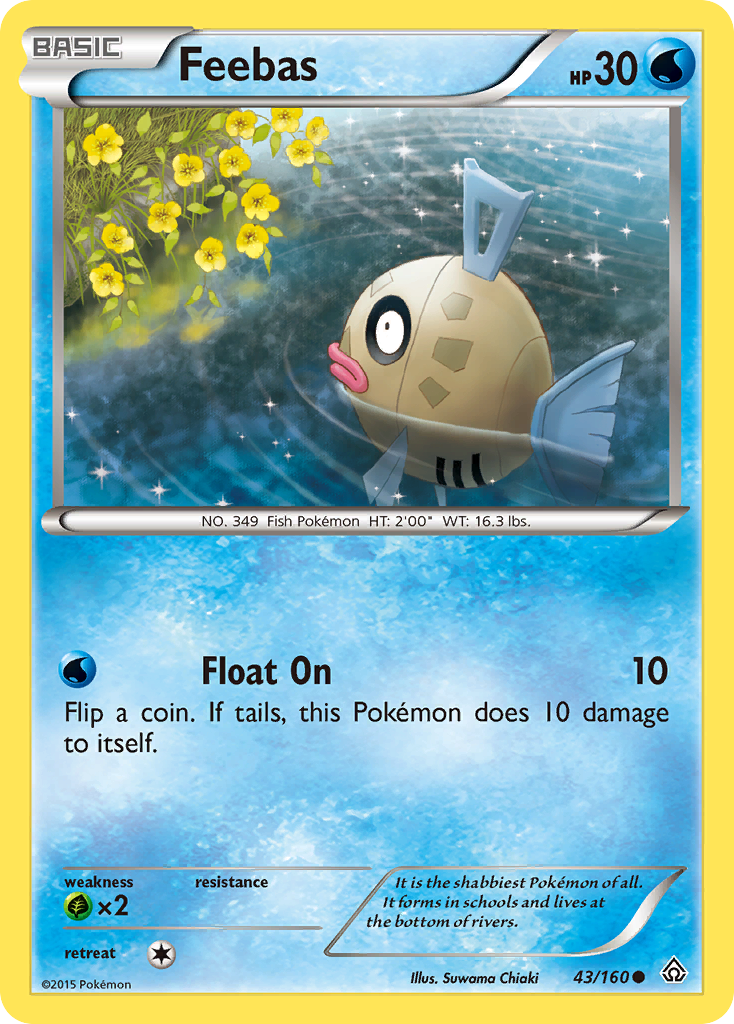 Feebas (43/160) [XY: Primal Clash] | Cracking-Singles