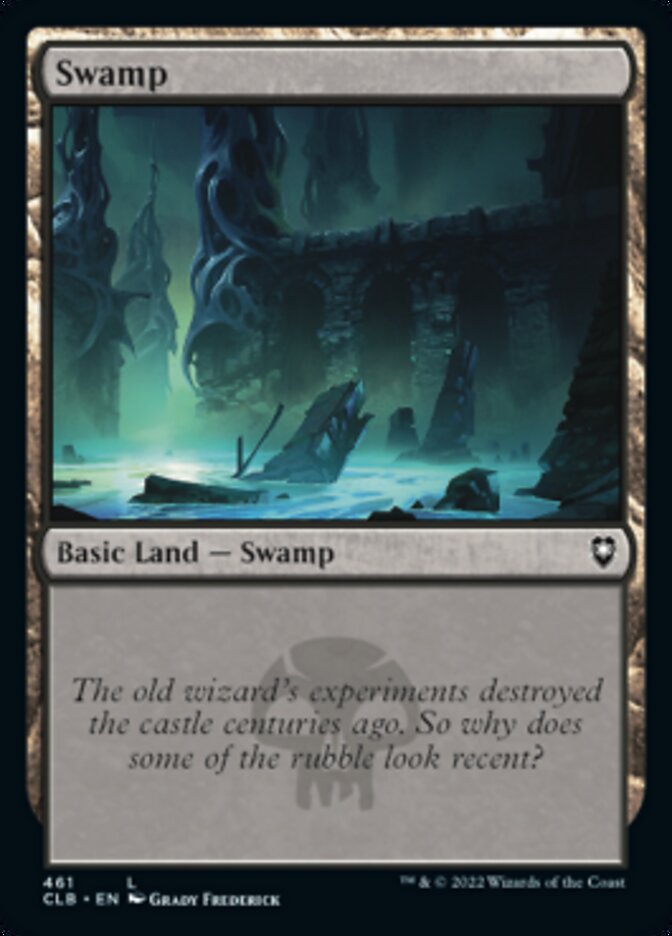 Swamp (461) [Commander Legends: Battle for Baldur's Gate] | Cracking-Singles