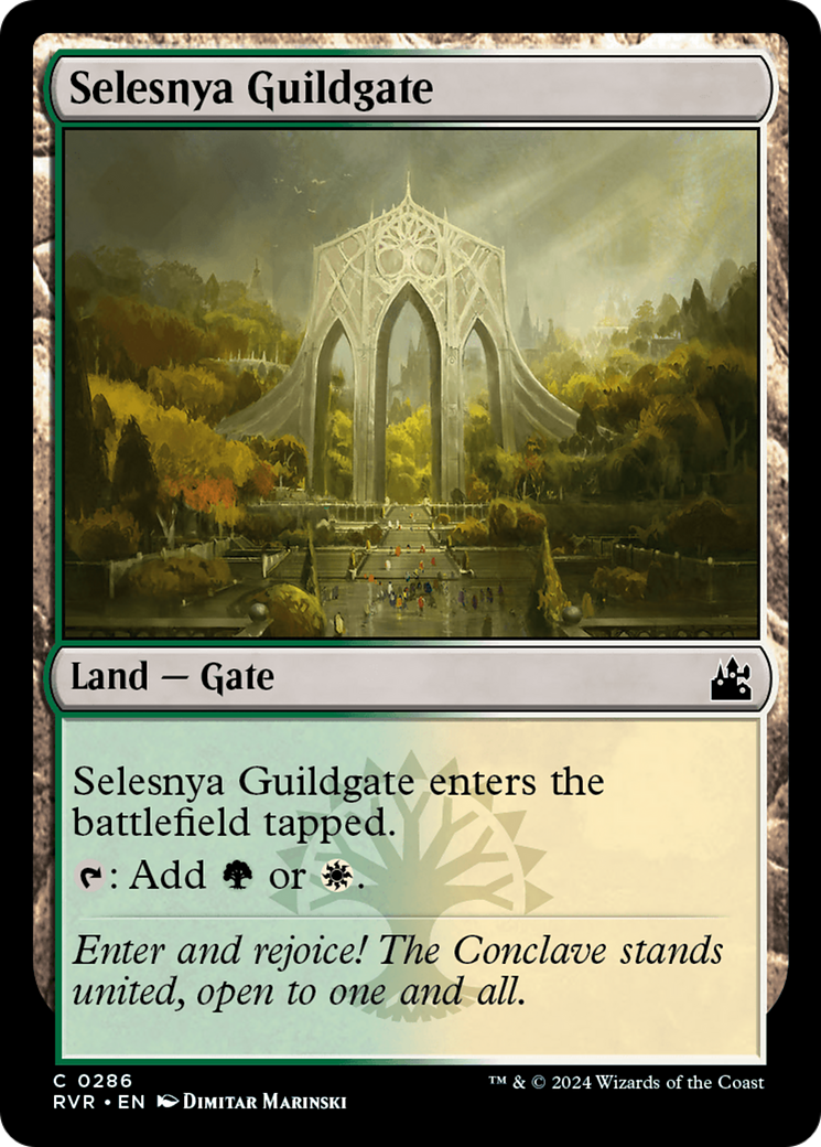 Selesnya Guildgate [Ravnica Remastered] | Cracking-Singles