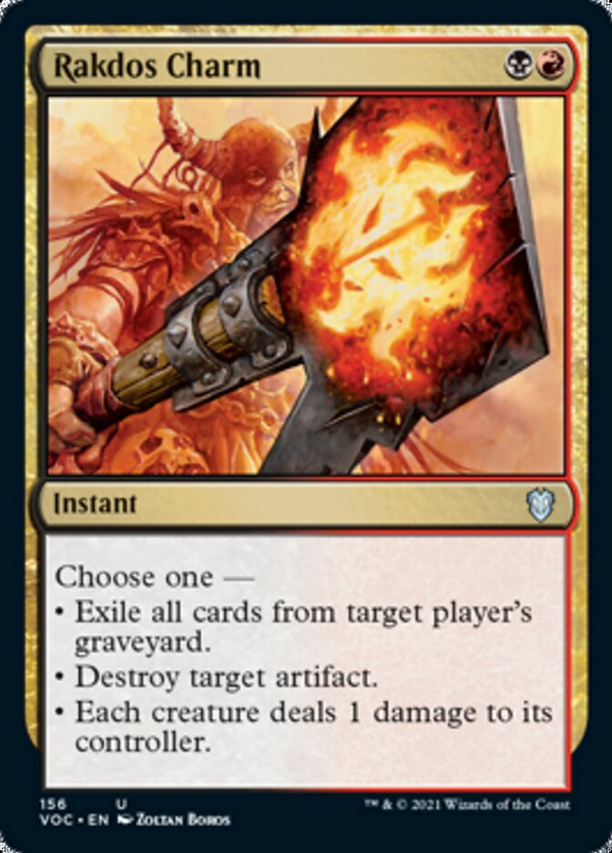 Rakdos Charm [Innistrad: Crimson Vow Commander] | Cracking-Singles