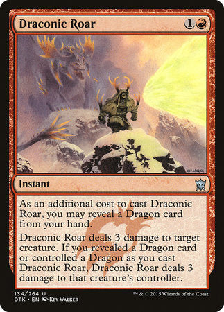 Draconic Roar [Dragons of Tarkir] | Cracking-Singles