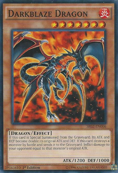 Darkblaze Dragon [SR02-EN006] Common | Cracking-Singles