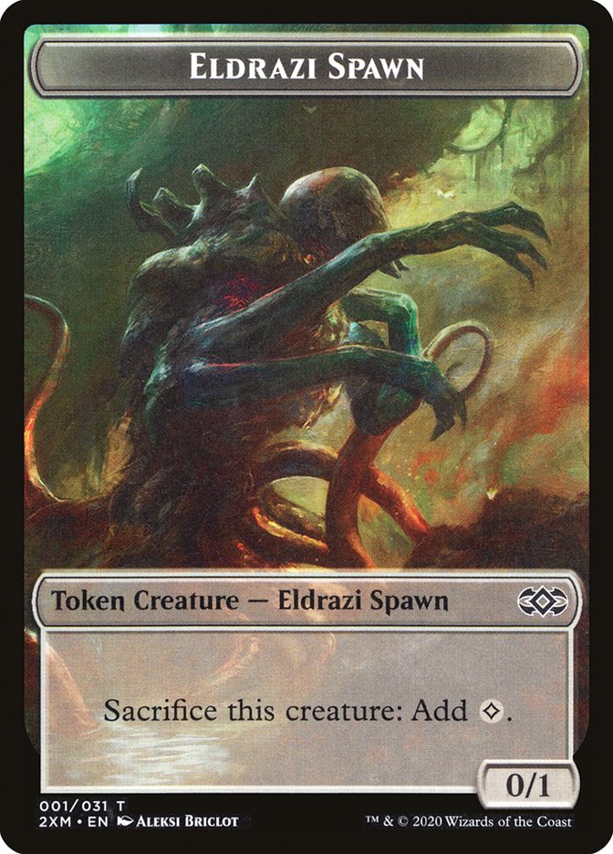 Eldrazi Spawn Token [Double Masters] | Cracking-Singles