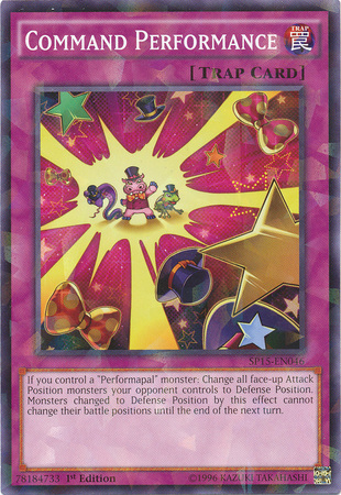 Command Performance [SP15-EN046] Shatterfoil Rare | Cracking-Singles