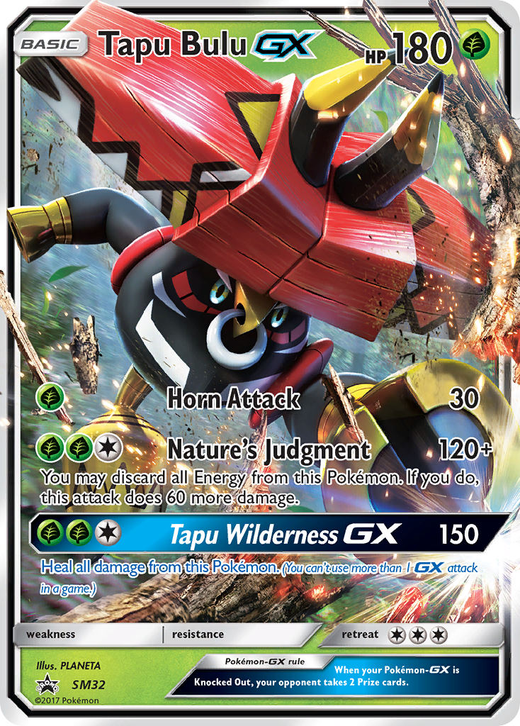 Tapu Bulu GX (SM32) [Sun & Moon: Black Star Promos] | Cracking-Singles