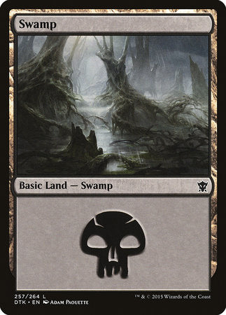 Swamp (257) [Dragons of Tarkir] | Cracking-Singles