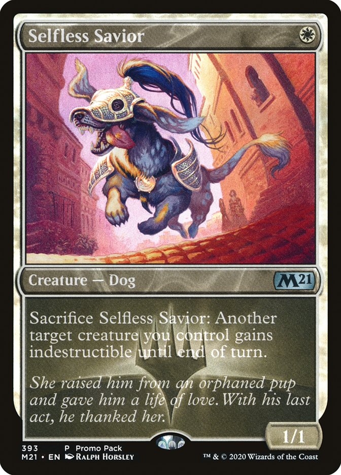 Selfless Savior (Promo Pack) [Core Set 2021 Promos] | Cracking-Singles