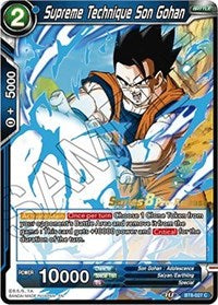 Supreme Technique Son Gohan [BT8-027_PR] | Cracking-Singles