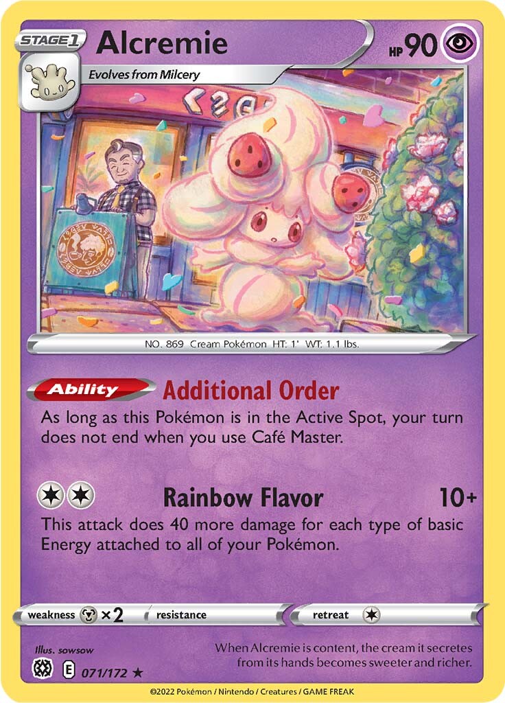 Alcremie (071/172) [Sword & Shield: Brilliant Stars] | Cracking-Singles