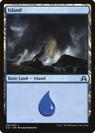 Island (287) [Shadows over Innistrad] | Cracking-Singles