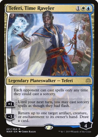 Teferi, Time Raveler [War of the Spark Promos] | Cracking-Singles