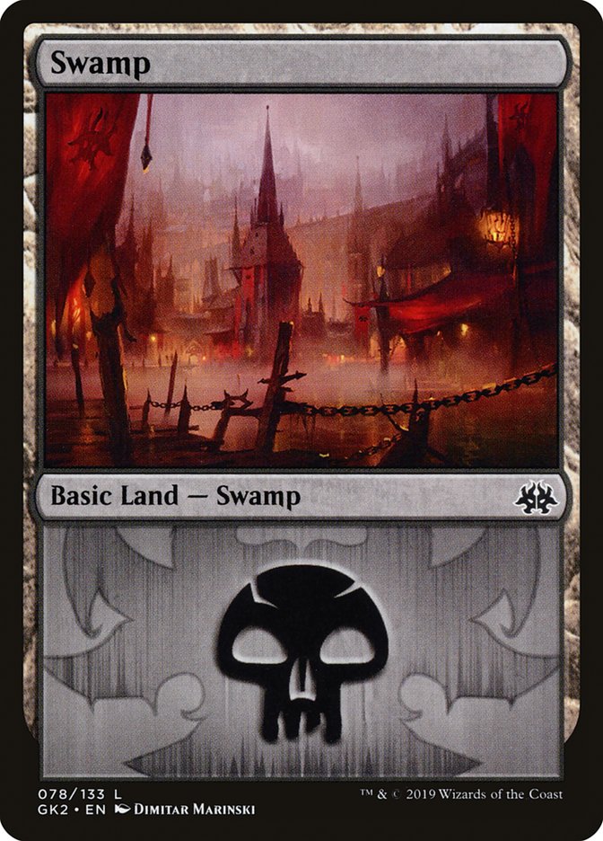 Swamp (78) [Ravnica Allegiance Guild Kit] | Cracking-Singles