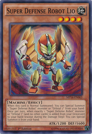 Super Defense Robot Lio [MP14-EN063] Common | Cracking-Singles