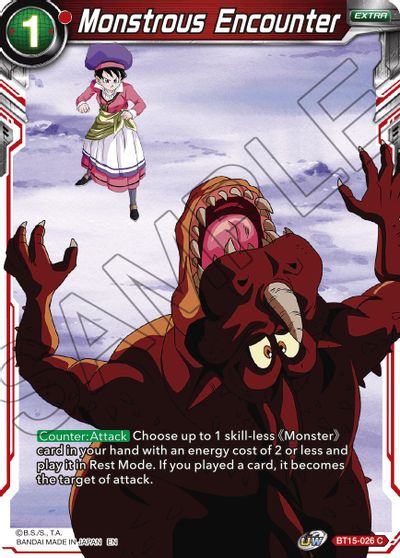 Monstrous Encounter [BT15-026] | Cracking-Singles