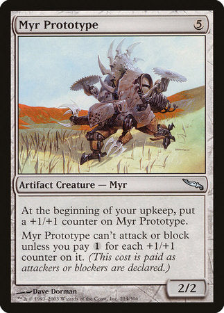 Myr Prototype [Mirrodin] | Cracking-Singles