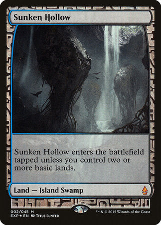 Sunken Hollow [Zendikar Expeditions] | Cracking-Singles