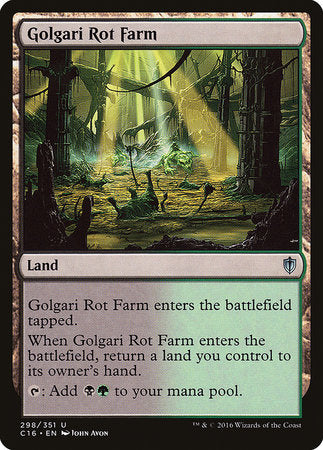 Golgari Rot Farm [Commander 2016] | Cracking-Singles