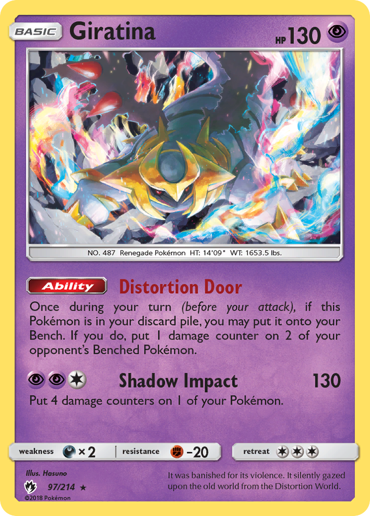 Giratina (97/214) [Sun & Moon: Lost Thunder] | Cracking-Singles