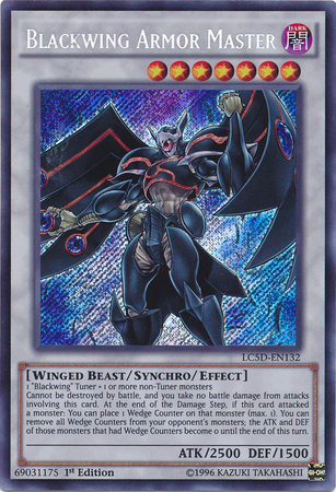 Blackwing Armor Master [LC5D-EN132] Secret Rare | Cracking-Singles