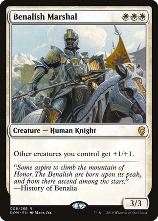 Benalish Marshal [Dominaria] | Cracking-Singles