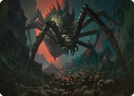 Shelob, Child of Ungoliant Art Card [The Lord of the Rings: Tales of Middle-earth Art Series] | Cracking-Singles