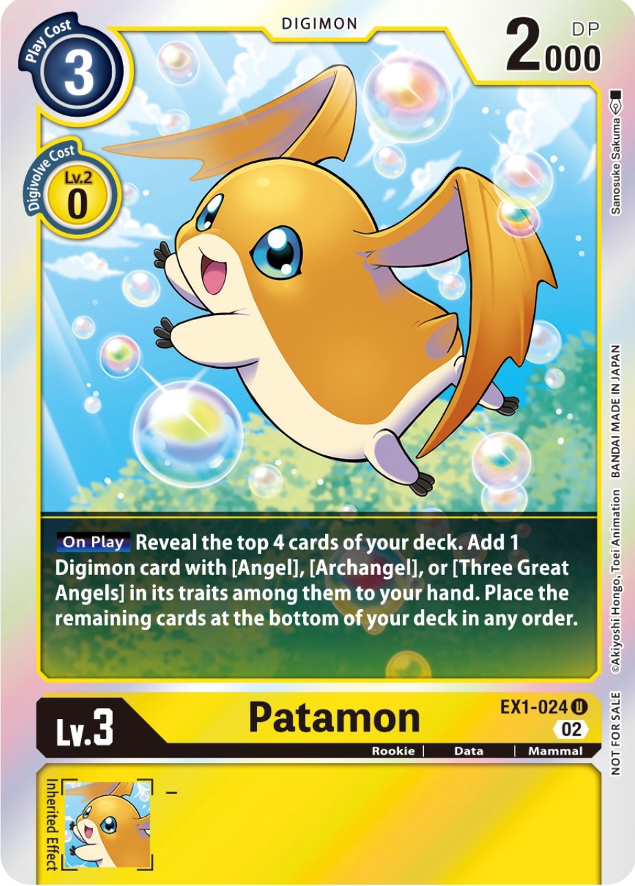 Patamon [EX1-024] (Official Tournament Pack Vol.8) [Classic Collection Promos] | Cracking-Singles