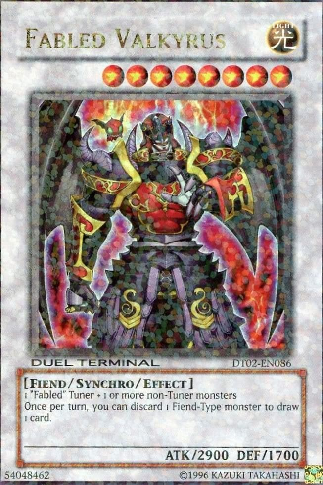 Fabled Valkyrus [DT02-EN086] Ultra Rare | Cracking-Singles