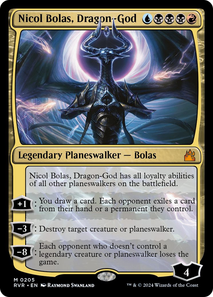 Nicol Bolas, Dragon-God [Ravnica Remastered] | Cracking-Singles