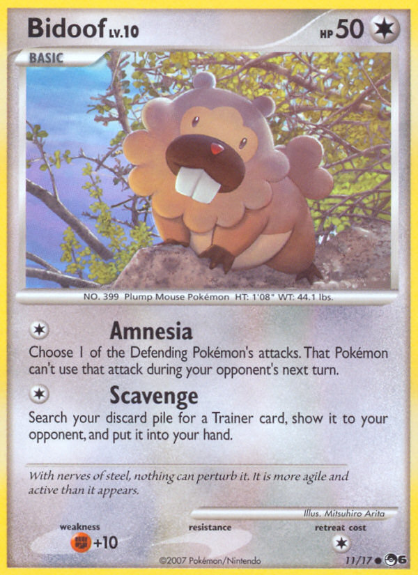 Bidoof (11/17) [POP Series 6] | Cracking-Singles