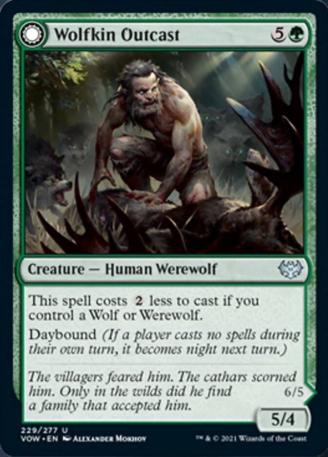 Wolfkin Outcast // Wedding Crasher [Innistrad: Crimson Vow] | Cracking-Singles