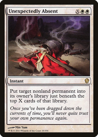 Unexpectedly Absent [Commander 2013] | Cracking-Singles