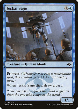 Jeskai Sage [Fate Reforged] | Cracking-Singles