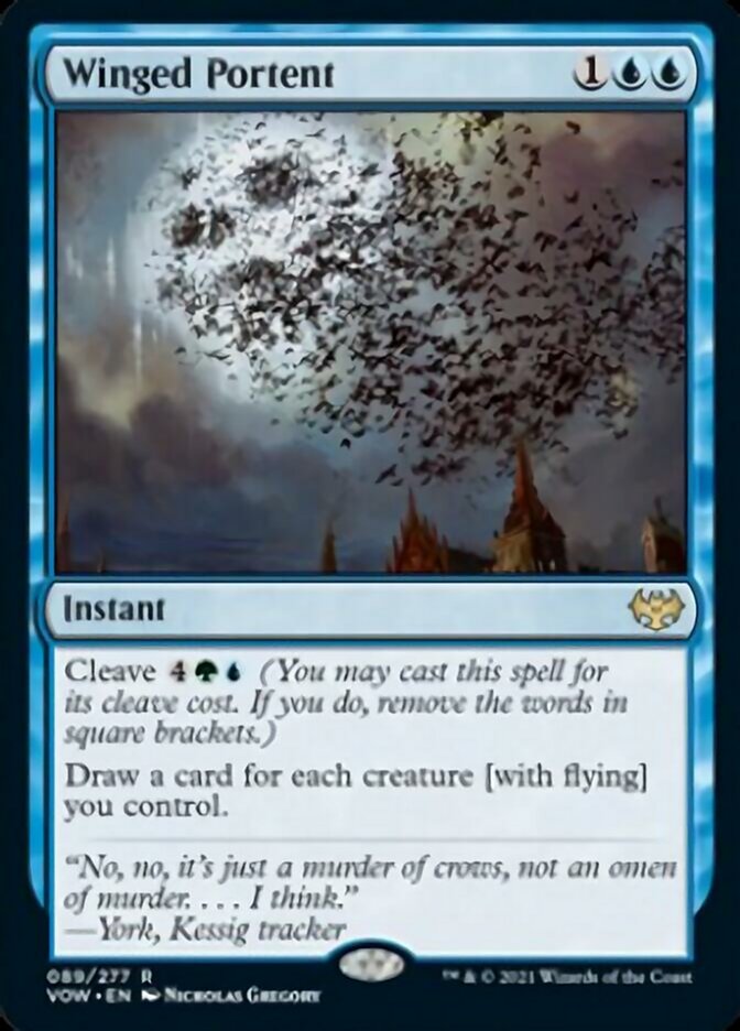 Winged Portent [Innistrad: Crimson Vow] | Cracking-Singles