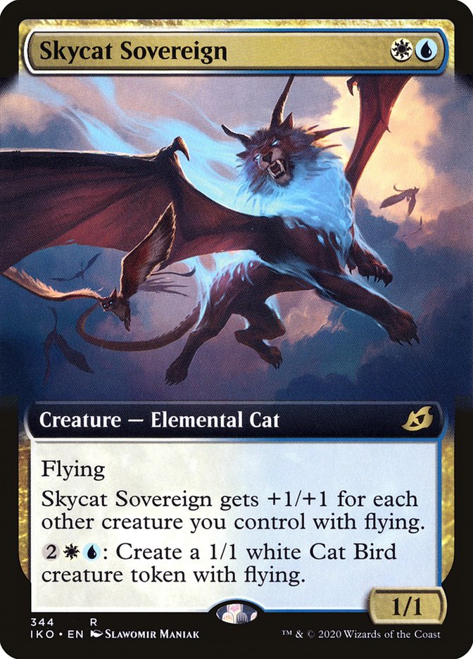 Skycat Sovereign (Extended Art) [Ikoria: Lair of Behemoths] | Cracking-Singles