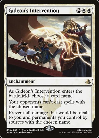 Gideon's Intervention [Amonkhet] | Cracking-Singles