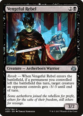 Vengeful Rebel [Aether Revolt] | Cracking-Singles